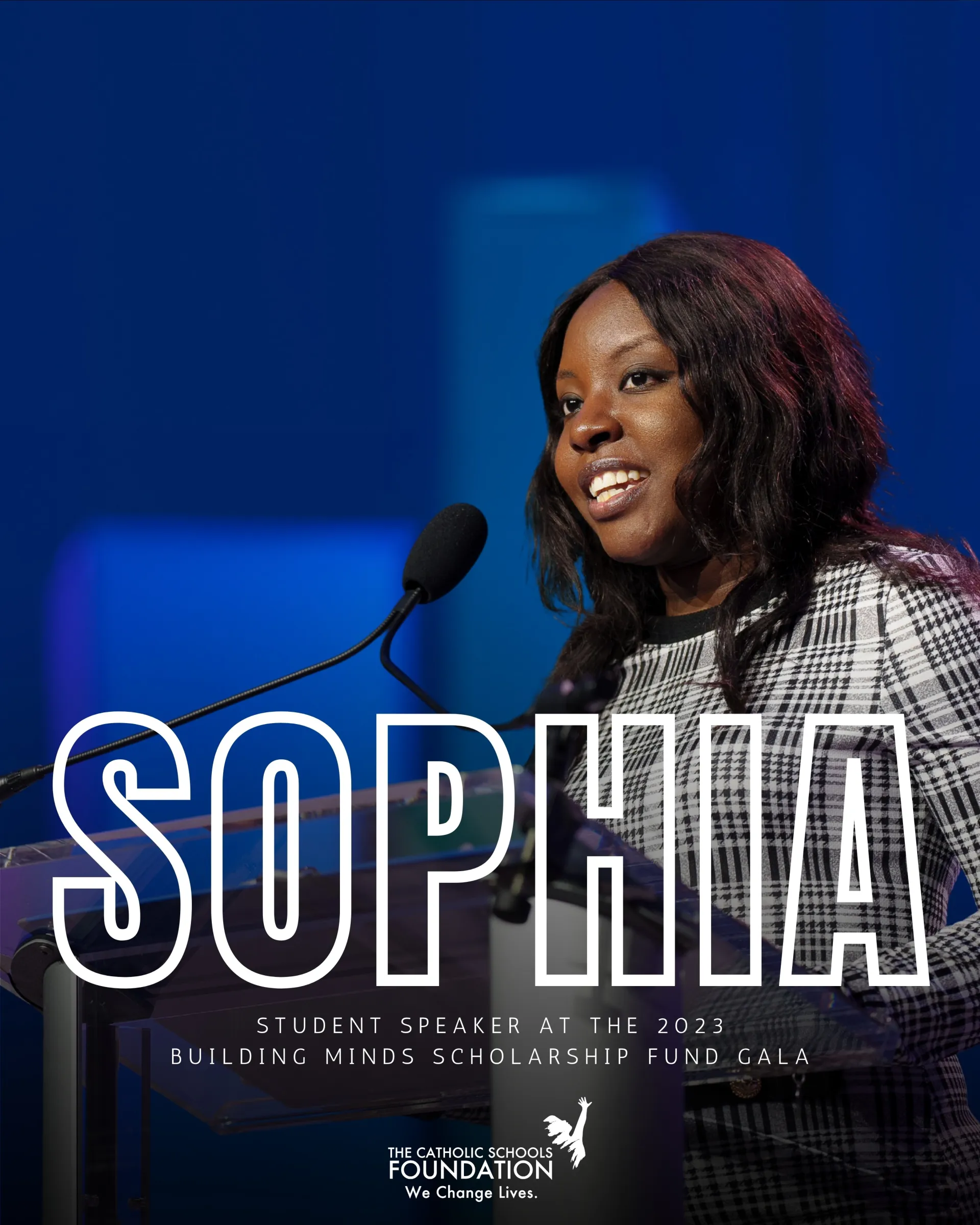 Reconnecting with 2007 Gala Speaker Sophia